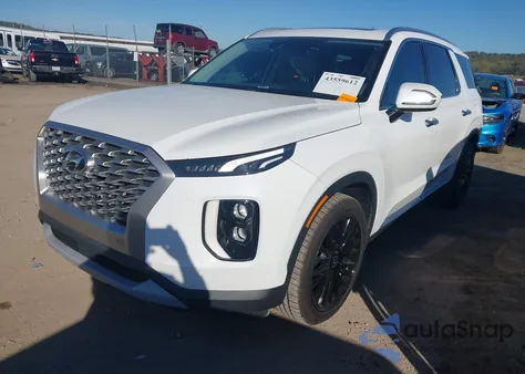 2022 Hyundai Palisade Sel из США, поврежденный, VIN KM8R4DHE5NU442464